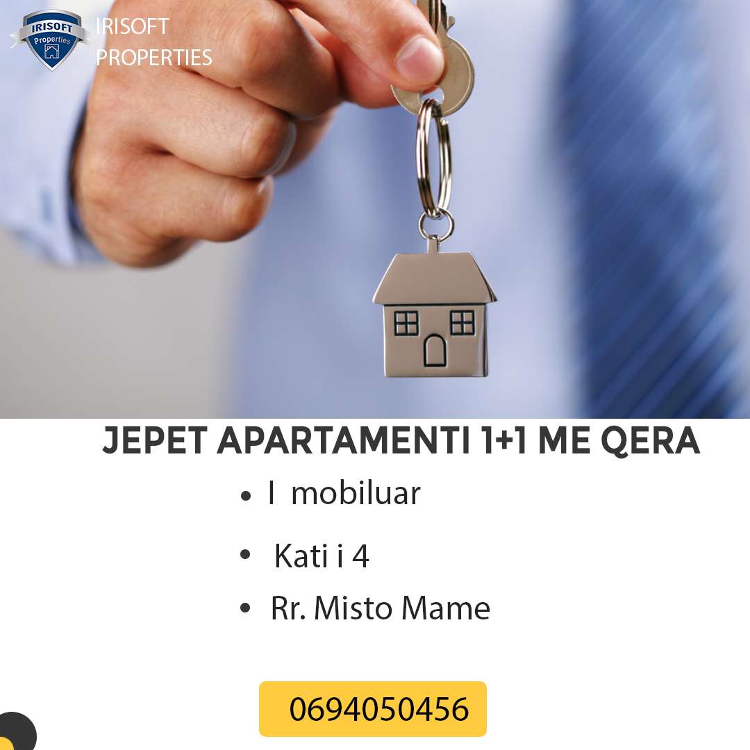 Apartament me qera 1+1 Apartament me qera 1+1