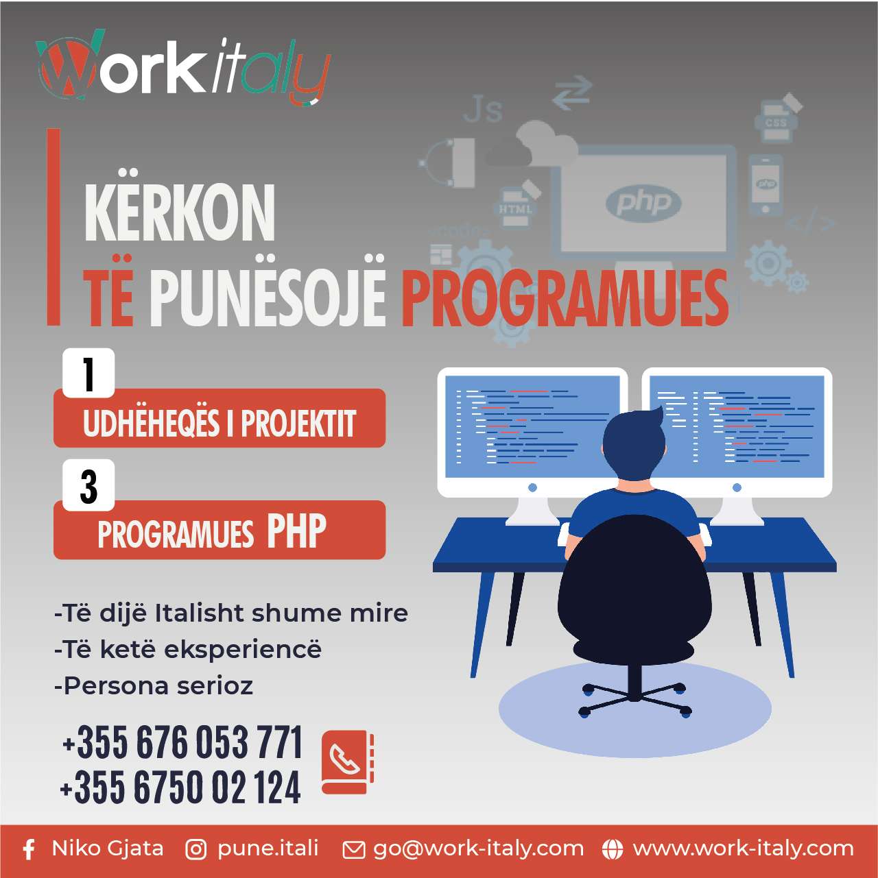 PROGRAMUES  PHP